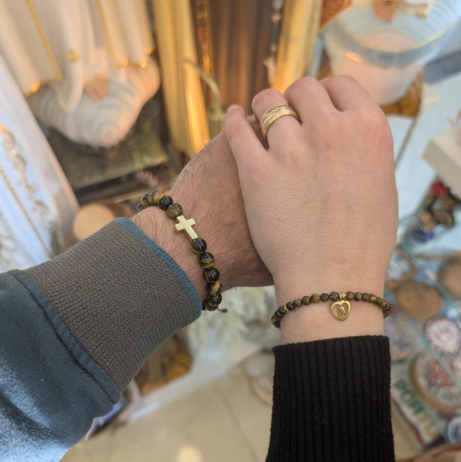 Valentine’s Love Set: Blessed Bracelets for Couples