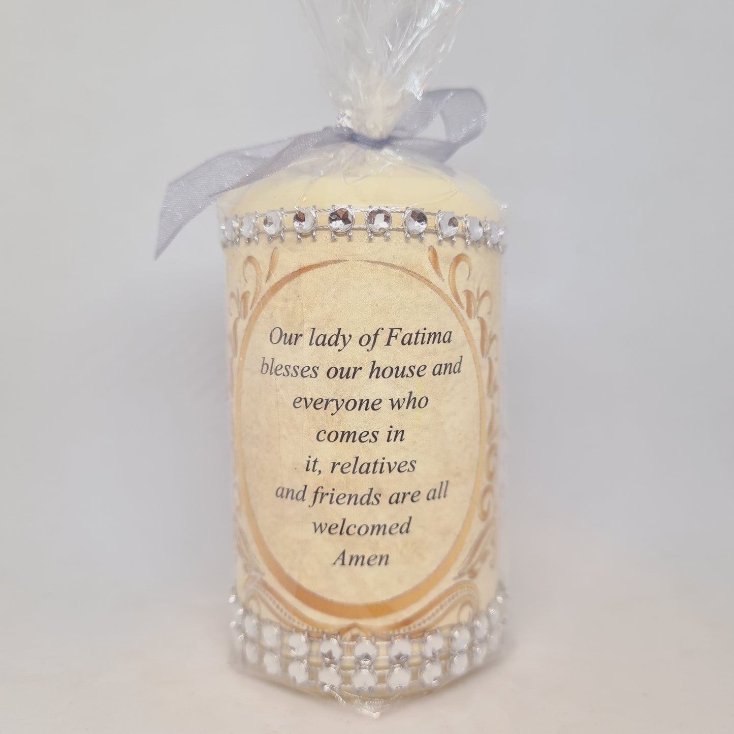 Apparitions of Our Lady Of Fatima Candle 3.9''| 10 cm
