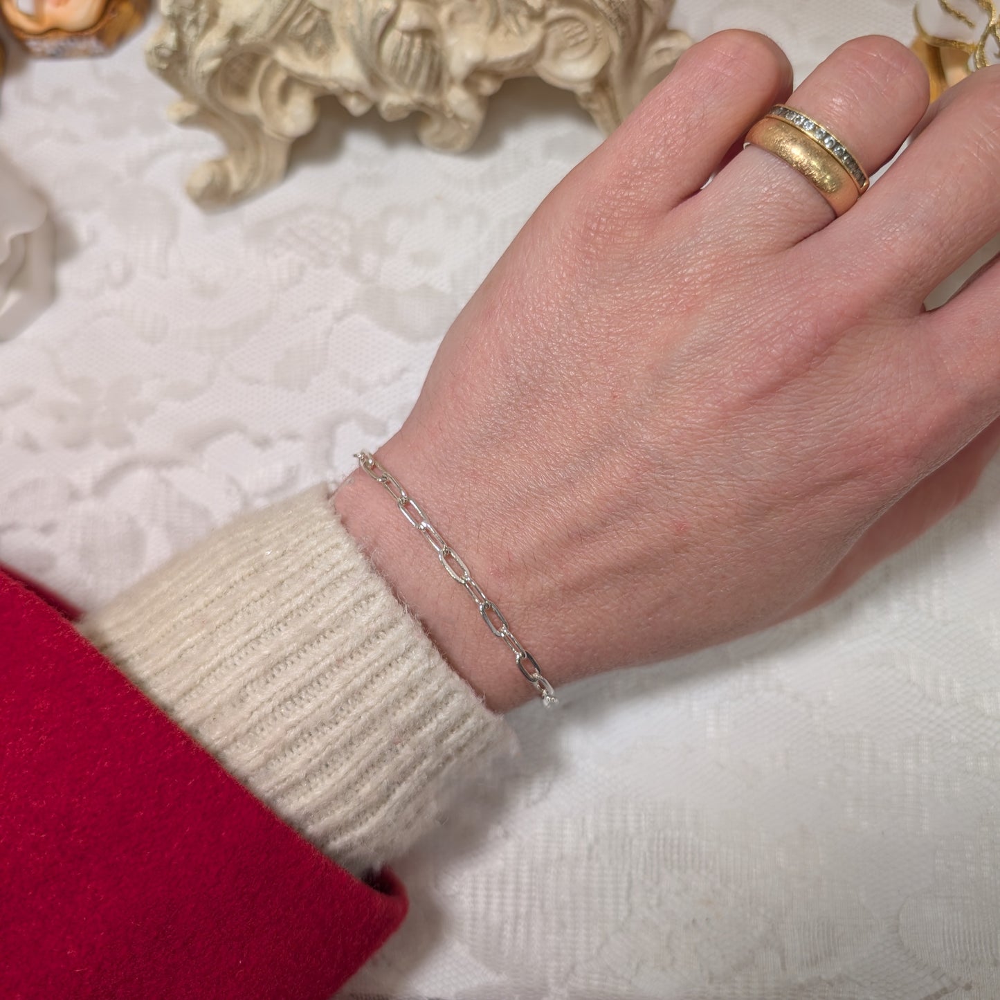 Consecration Bracelet & Fátima medal [Sterling Silver 925]
