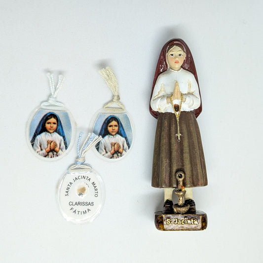 Saint Jacinta Relic – Authentic Cloth from Saint Jacinta Marto