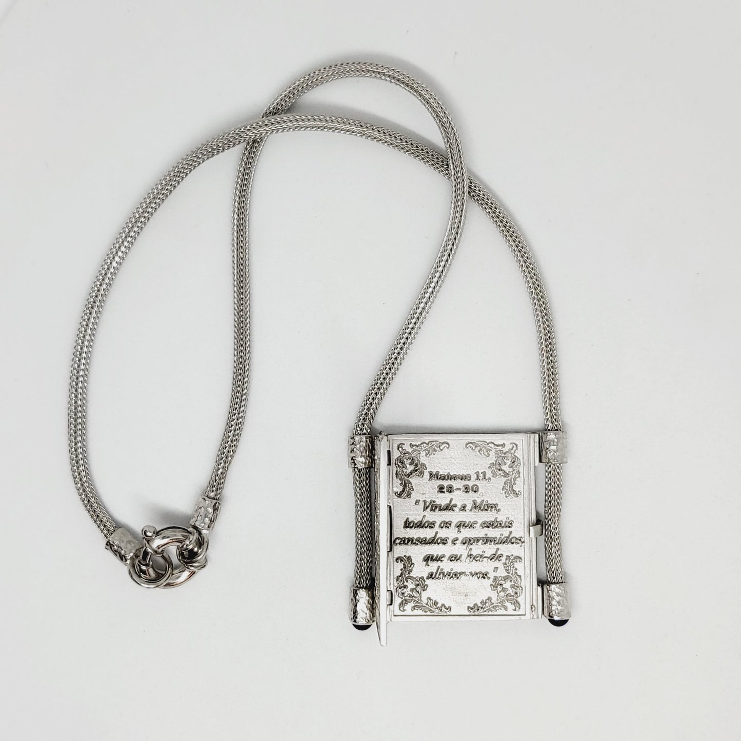 Holy Bible [Sterling Silver]