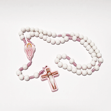 Load image into Gallery viewer, Guardian Angel Rosary [Pink]
