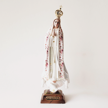 Load image into Gallery viewer, Our Lady of Fatima - Rose Flowers - Crystal eyes - 11.8'' | 30cm
