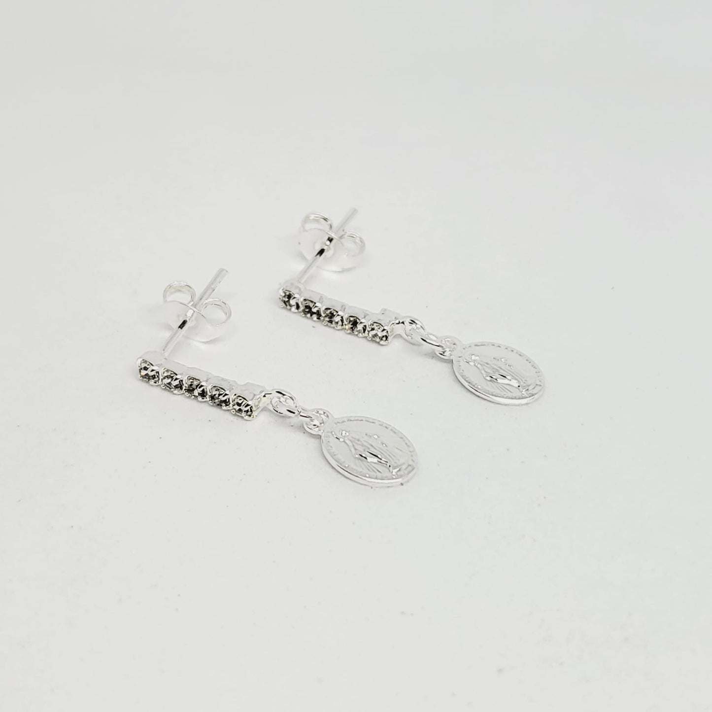 Pendant and Earrings Set - Miraculous Medal
