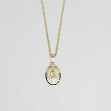 Load image into Gallery viewer, Pendant and Earrings Set - Miraculous Medal [Gold Veneer]
