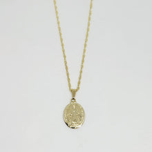 Load image into Gallery viewer, Pendant and Earrings Set - Miraculous Medal [Gold Veneer]
