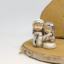 Load image into Gallery viewer, Silver Nativity Scene | 1.57'' | 4cm
