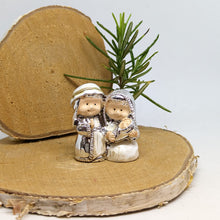 Load image into Gallery viewer, Silver Nativity Scene | 1.57'' | 4cm
