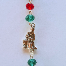 Load image into Gallery viewer, Christmas Rosary - Smaller Beads
