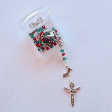 Load image into Gallery viewer, Christmas Rosary - Smaller Beads
