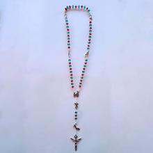 Load image into Gallery viewer, Christmas Rosary - Smaller Beads
