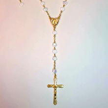 Load image into Gallery viewer, Star Pearl Rosary
