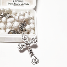 Load image into Gallery viewer, Tree of Life - Pearl White Rosary
