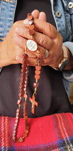 Load image into Gallery viewer, Wood Rosary - Dedicated to Alzheimer's patients
