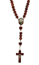 Load image into Gallery viewer, Wood Rosary - Dedicated to Alzheimer's patients
