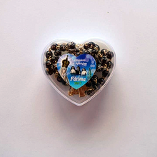 Load image into Gallery viewer, Centennial Black &amp; Gold Murano Rosary
