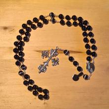 Load image into Gallery viewer, Deluxe Onyx Rosary
