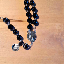 Load image into Gallery viewer, Deluxe Onyx Rosary
