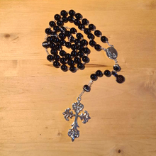 Load image into Gallery viewer, Deluxe Onyx Rosary
