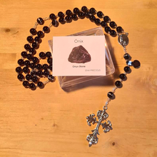 Load image into Gallery viewer, Deluxe Onyx Rosary
